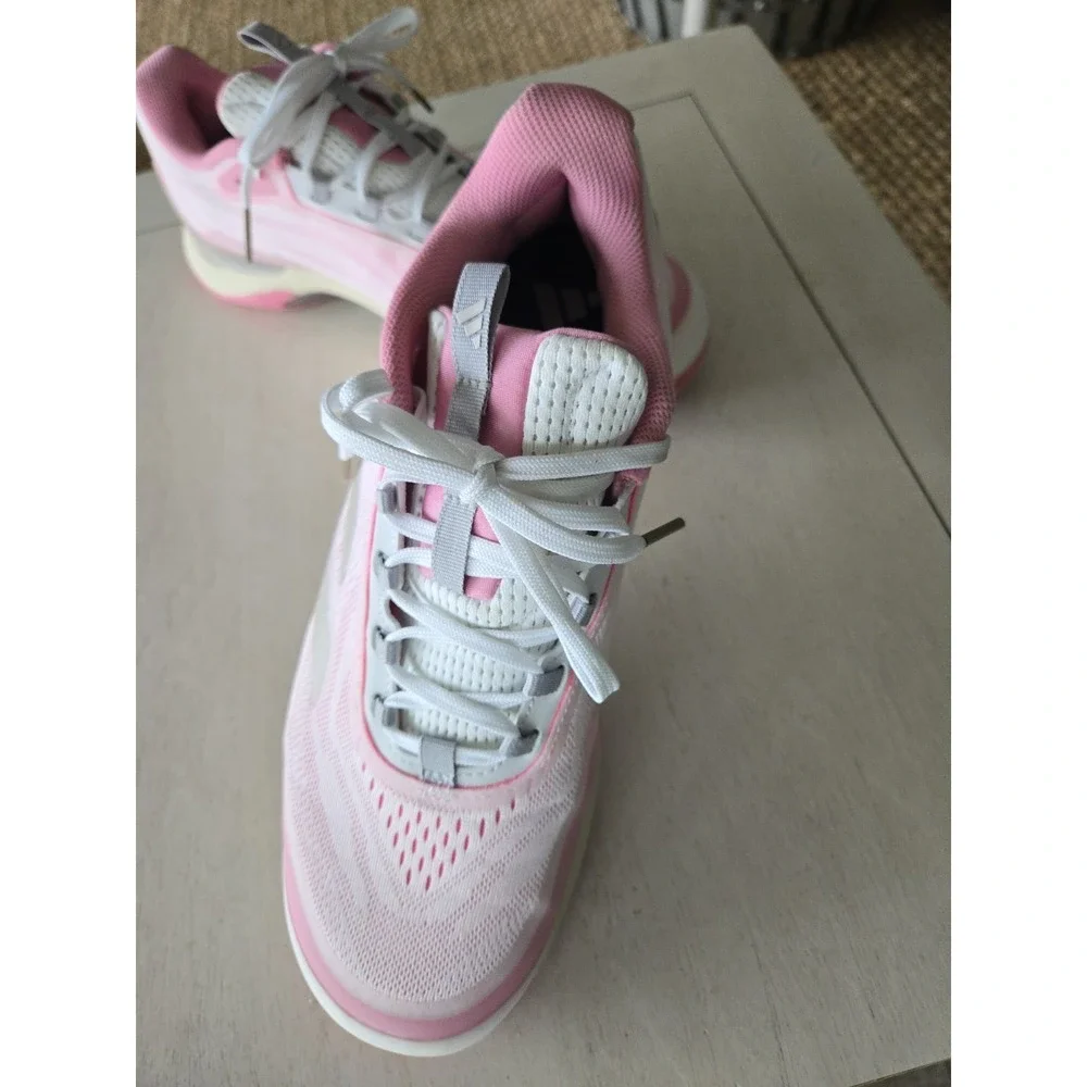 Adidas Avacourt 2 (IH0510) Lucid Pink Champagne Metallic Women's Sz 9.5 Shoes